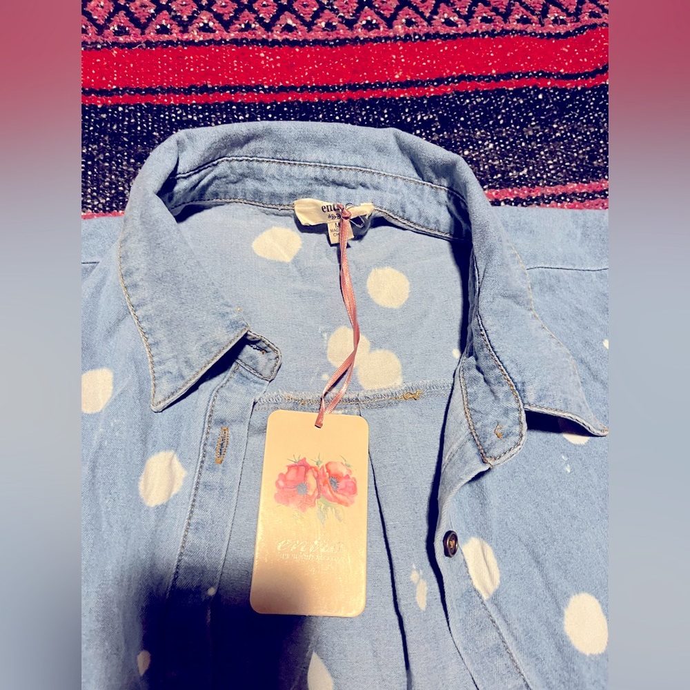 Entro denim button down
